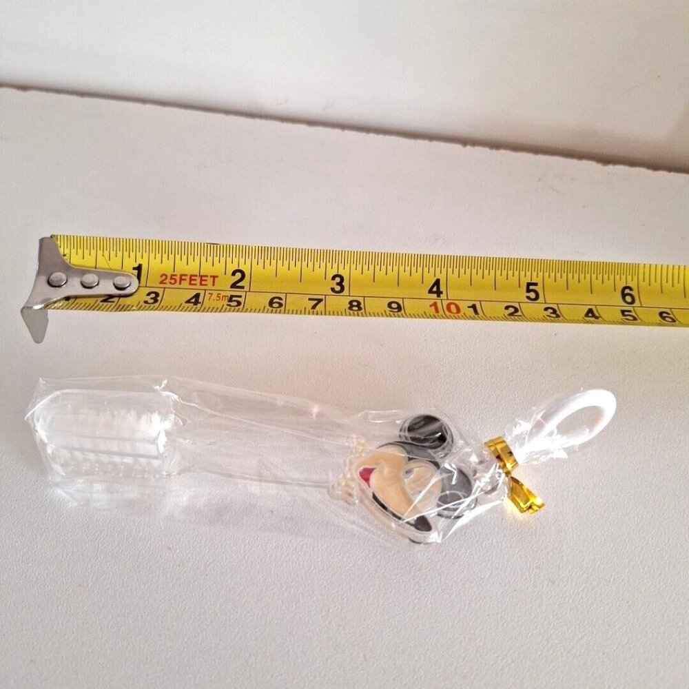 Disney Mickey Mouse Kids Toothbrush Travel Clip Hook Clear White - Picture 3 of 7